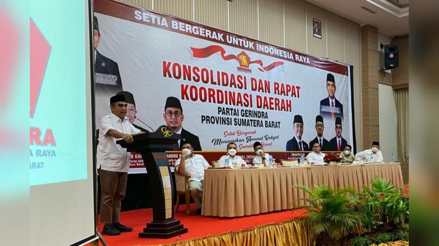 Muzani Ingin Kader Gerindra Meniru Kerja Nyata Andre Rosiade