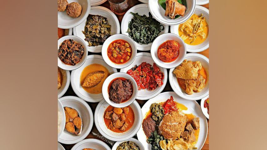 rumah makan padang, masakan minang