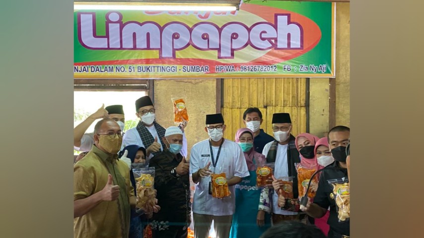 sandiaga uno bukittinggi