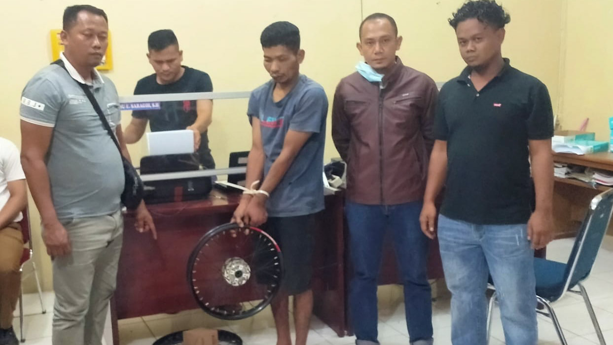 Bongkar Bengkel untuk Curi Motor dan Onderdil, Pria di Pasaman Barat Dibekuk Polisi