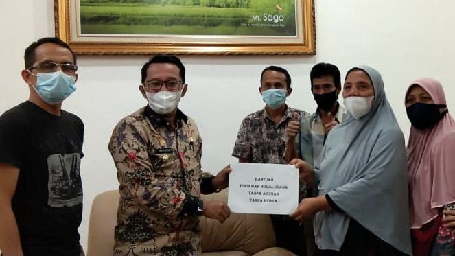 Jelang Ramadhan, Pedagang Pabukoan Dapat Pinjaman Tanpa Bunga