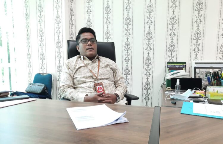 Kepala Bidang Pengadaan Tanah dan Pengembangan BPN Sumbar Yuhendri Yakub. (foto: Rahmadi/langgam.id)