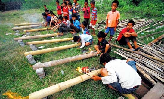 permainan tradisional, badia batuang