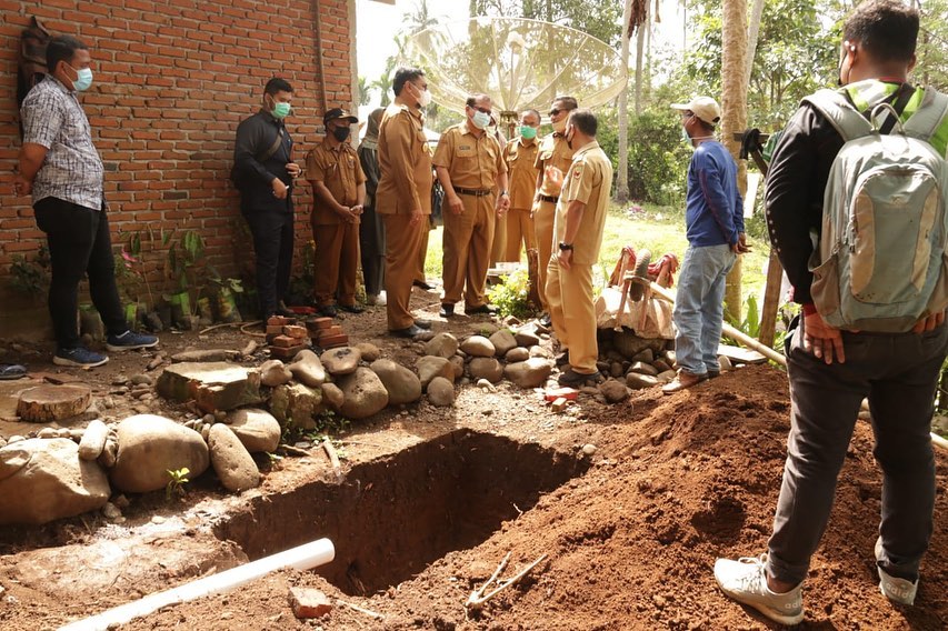 133 Rumah di Padang Ganting Tanah Datar Nikmati Program Pengelolaan Air Limbah