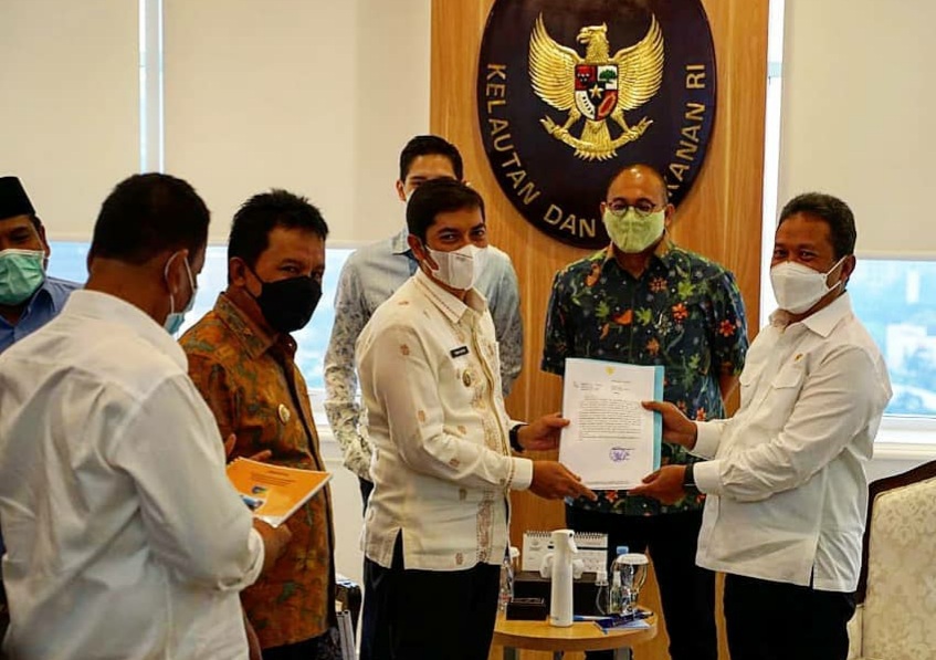 Bertemu Menteri KP, Wako Harap Unit Pengolahan Ikan Dibangun di Sawahlunto