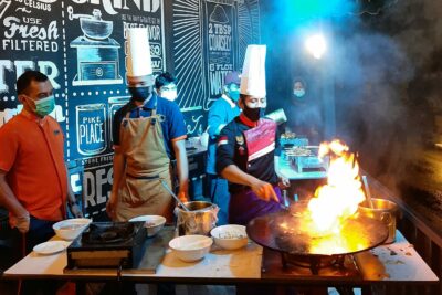 Kampung Ramadan Truntum Padang Hadirkan Hidangan Serba Bakar