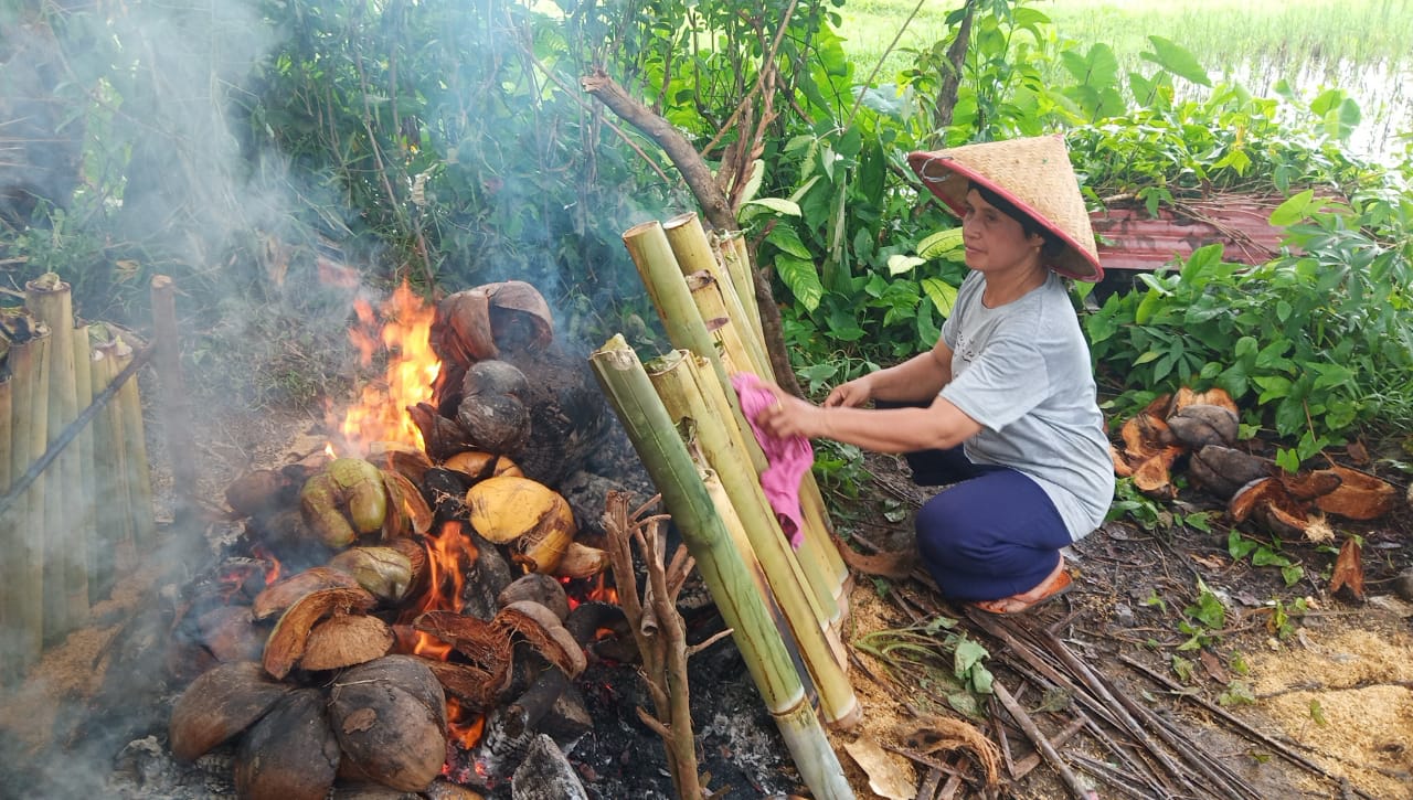Sambut Idul Fitri 1442 H, Warga Lubuk Minturun Padang Malamang