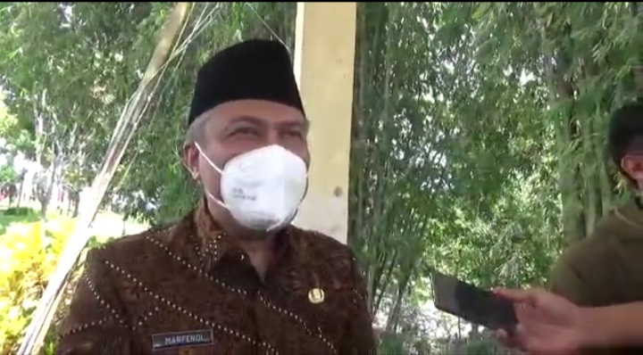 Wawako Marfendi Tegaskan Kota Bukittinggi Masih Zona Oranye Covid-19