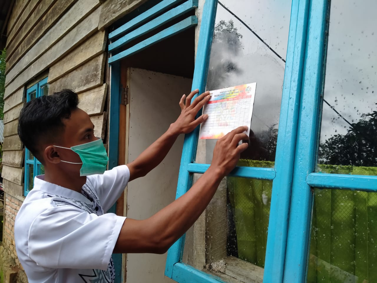 Cegah Covid-19, Nagari Sinuruik Pasbar Dirikan Posko PPKM di Setiap Jorong