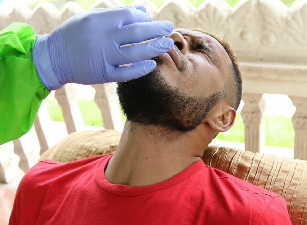 Jelang Latihan, Pemain Semen Padang FC Jalani Tes Swab Covid-19