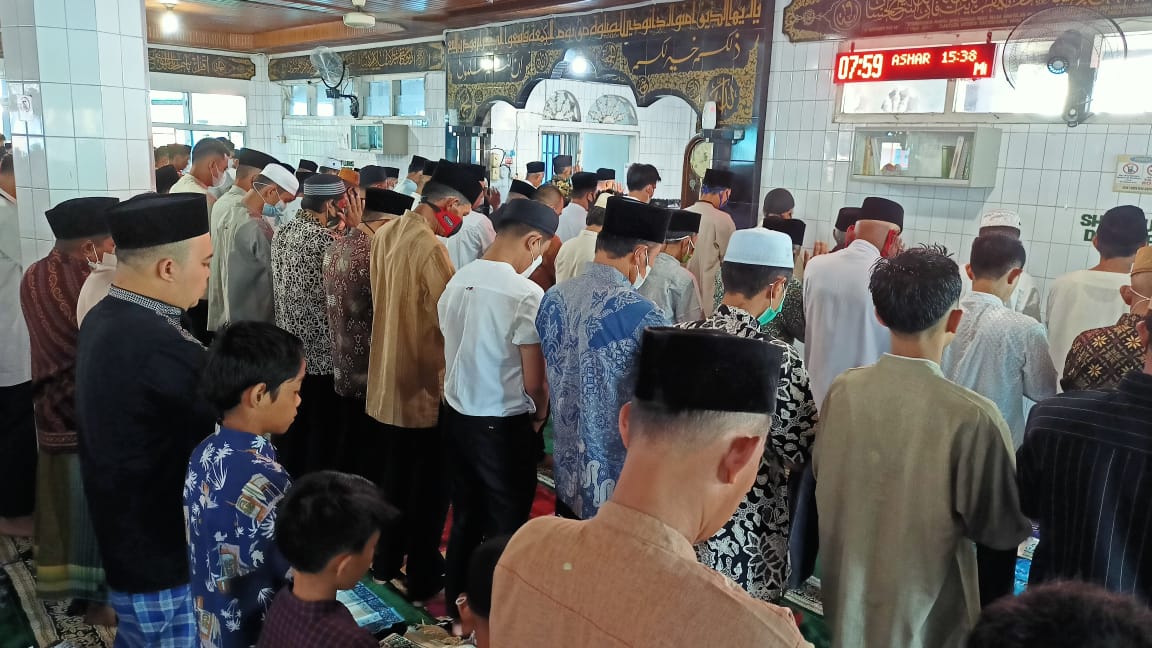 Salat Id di Pariaman Terapkan Protokol Kesehatan Ketat