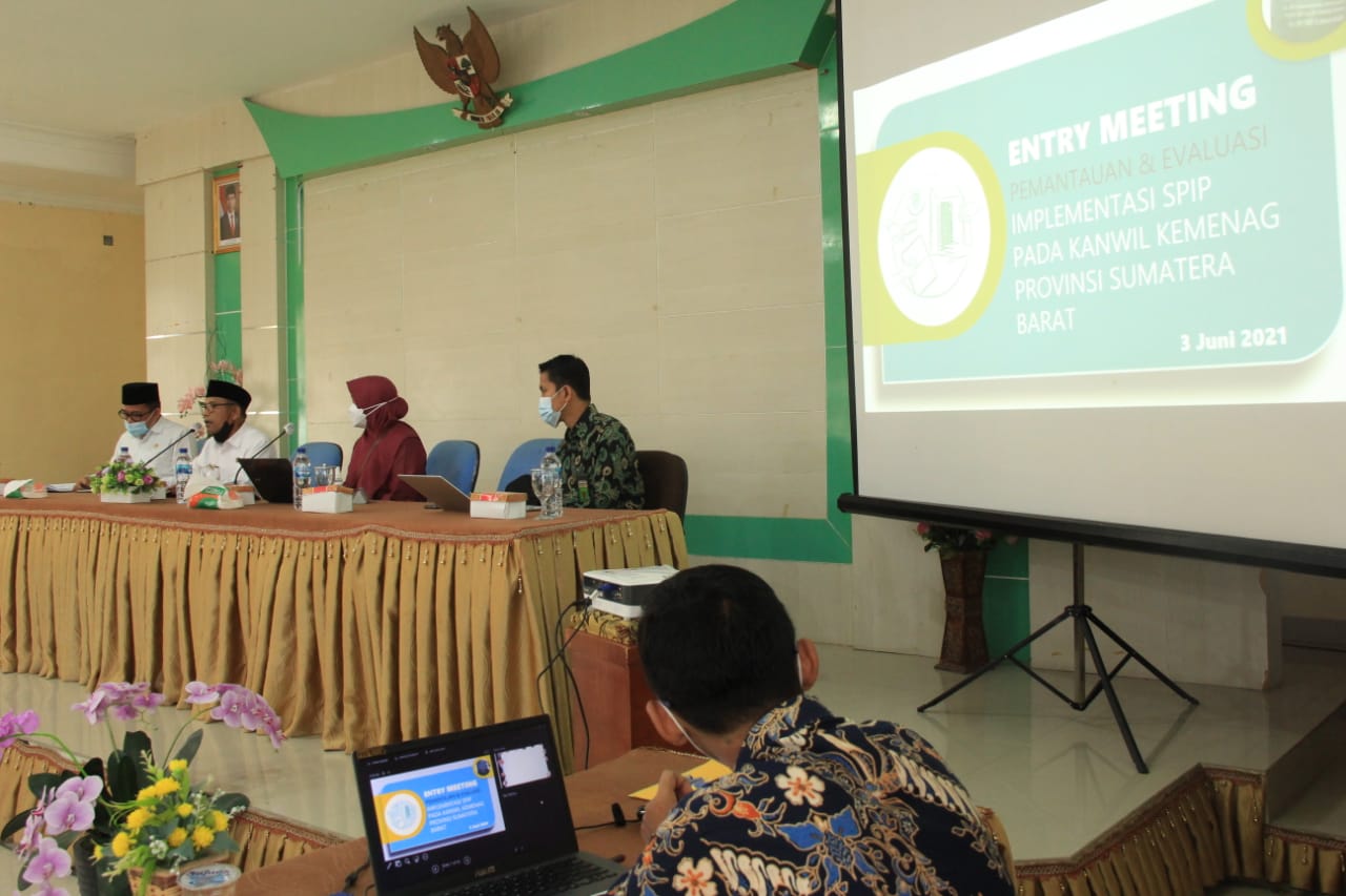 Kemenag Sumbar Dicanangkan Jadi Pilot Project Implementasi SPIP Pertama ...