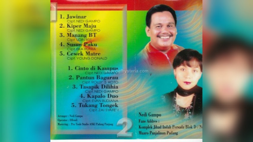 Lirik dan Makna Lagu Minang "Tasapik di Liyie"