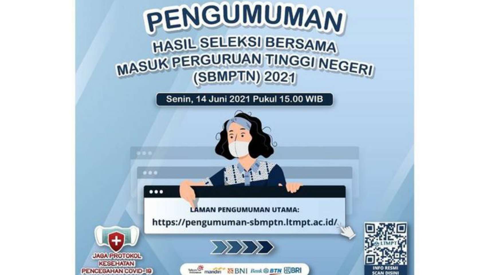 LTMPT SBMPTN, sbmptn 2021