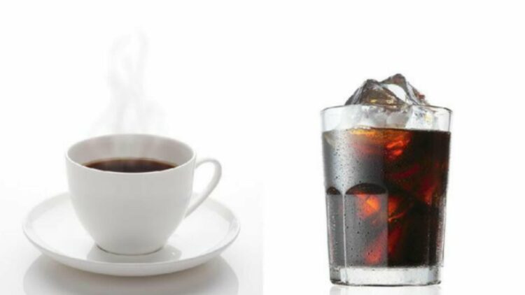 Ilustrasi kopi panas dan es kopi (pixabay)