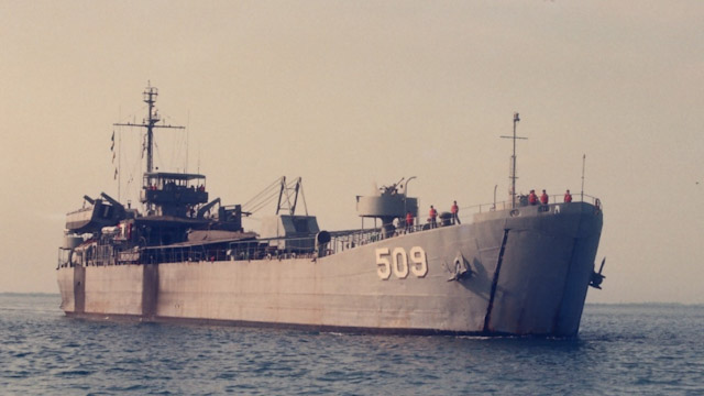 kapal perang dikirim