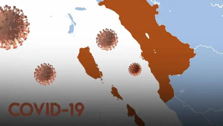 Zonasi Covid-19 Sumbar Terkini: 1 Daerah Zona Merah, 11 Oranye dan 7 Kuning