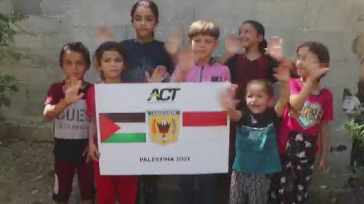 Anak-anak Palestina. (Dok. ACT)