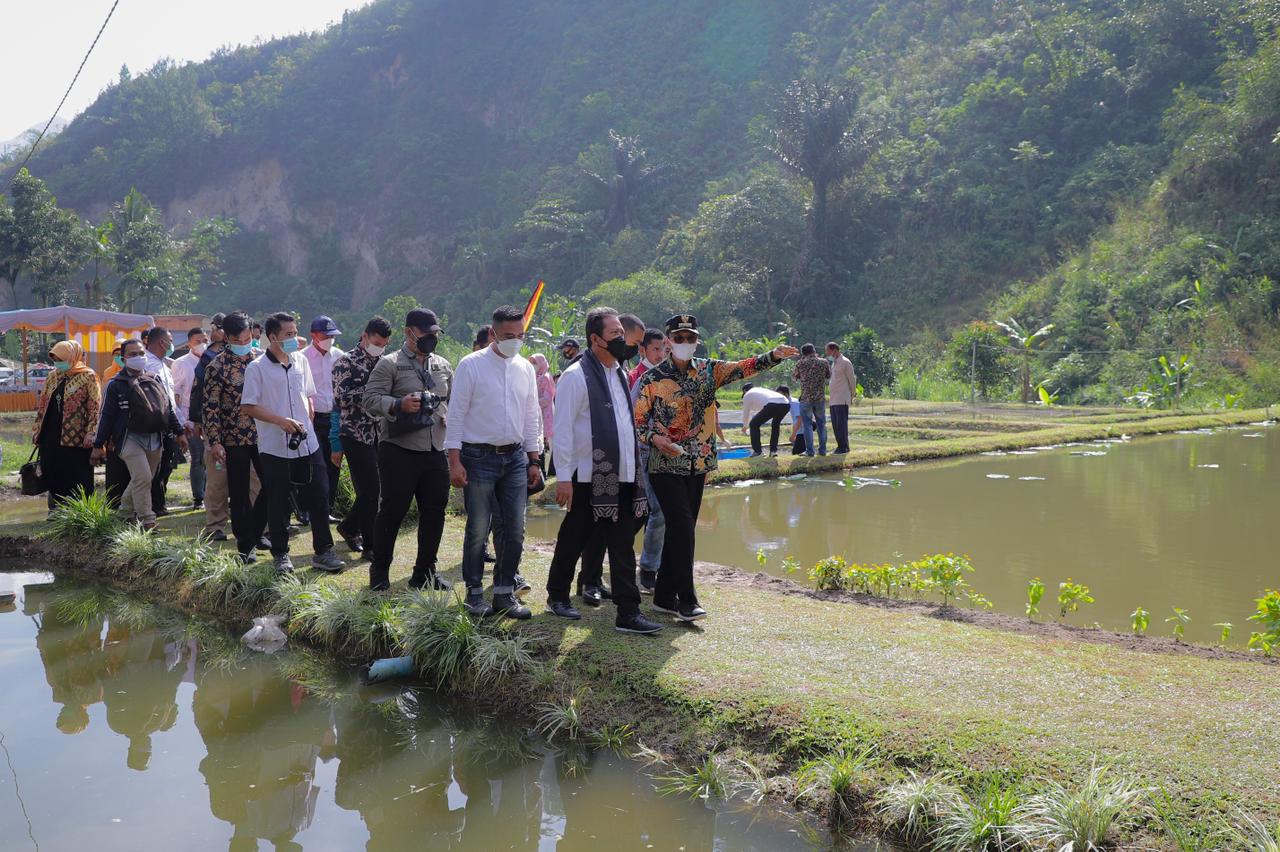 Menteri KKP Dorong Pemkab Limapuluh Kota Budidaya Ikan Gurami Bima Secara Masif