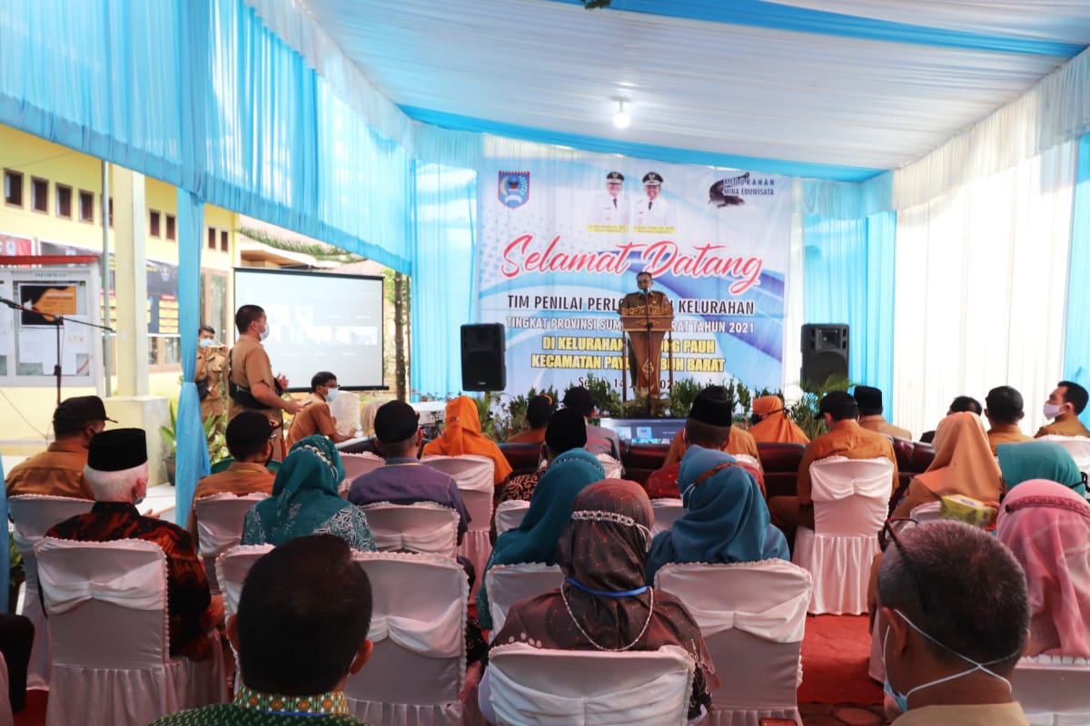Wakili Kota Payakumbuh, Kelurahan Tanjung Pauh Dinilai Tim Provinsi 