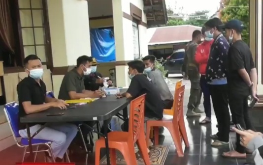 Tak Bermasker, 34 Warga Kena Sanksi Saat Operasi Yustisi di Bukittinggi