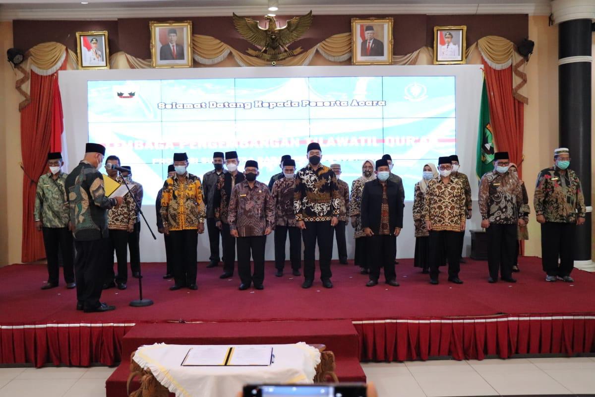 Gantikan Nasrul Abit, Wagub Audy Joinaldy Dilantik Jadi Ketua LPTQ Sumbar