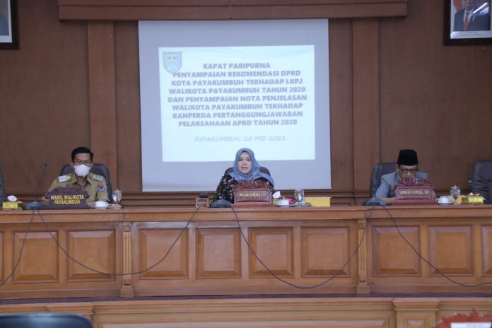 2021, DPRD Berharap Target OPD Pemko Payakumbuh di Atas 75 Persen