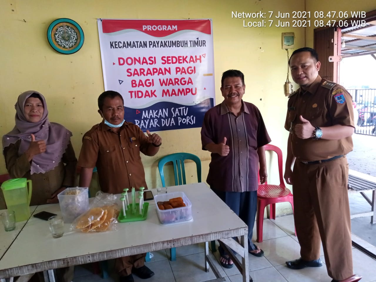 Bantu Warga Kurang Mampu, Payakumbuh Timur Hadirkan Program Sedekah Sarapan