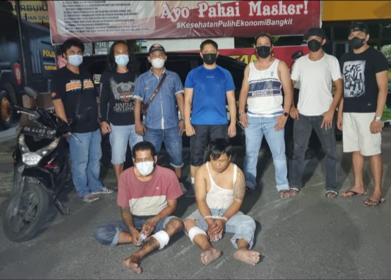 Tim Klewang Ringkus 2 Pelaku Pencurian di Pos Jaga Rumah Dinas Kemenag Sumbar