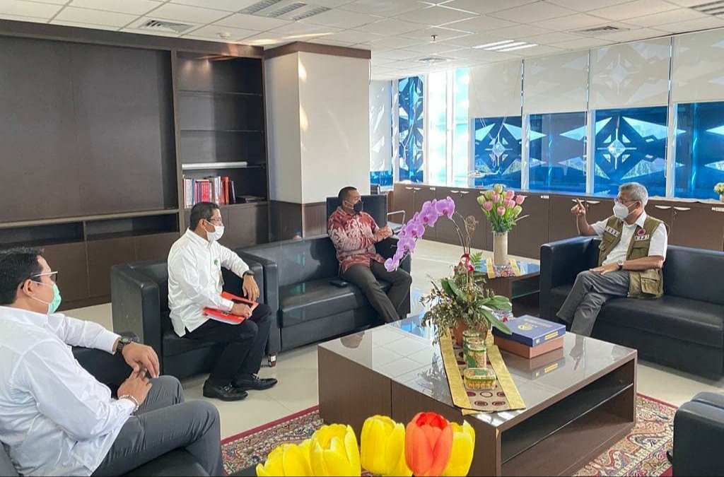 Datangi BNPB, Wagub Sumbar Minta Bantuan Rehab Rekon Infrastruktur