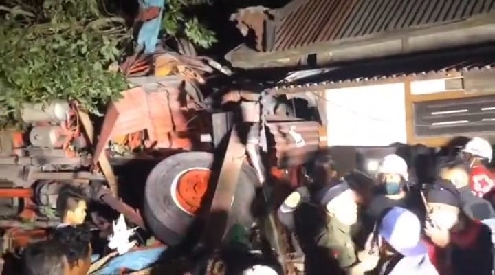 kecelakaan tanah datar