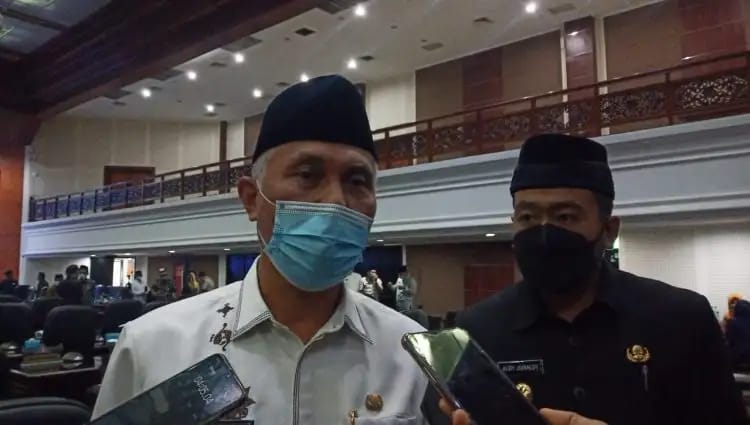 Langgam-Gubernur Sumbar dan Wagub Sumbar