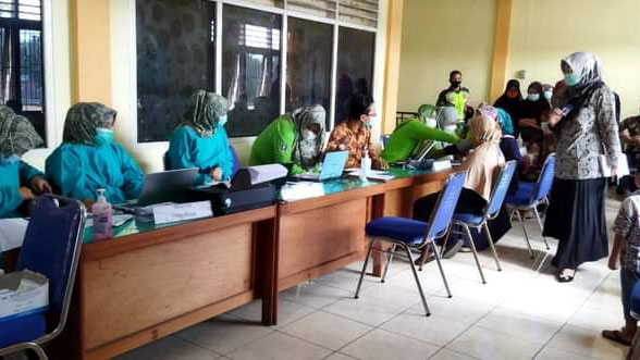 Langgam - vaksinasi dharmasraya