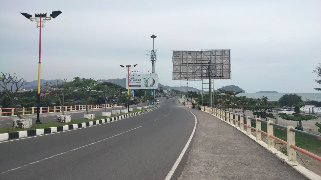 pantai padang PPKM darurat