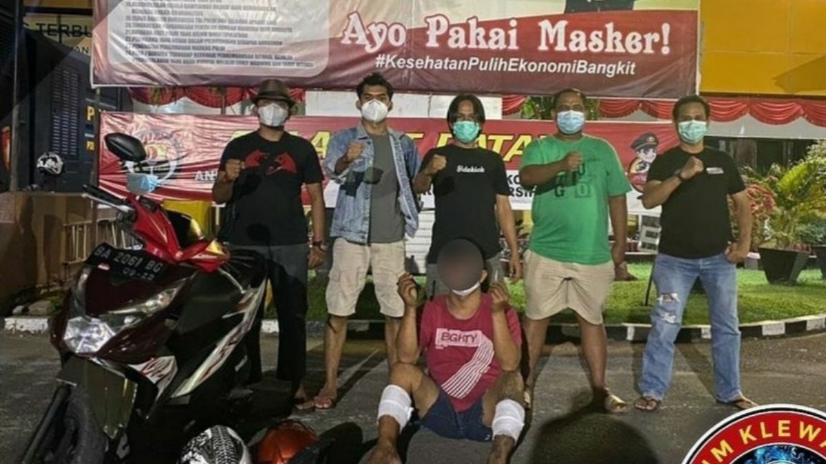Langgam.id-Pelaku curanmor ditangkap