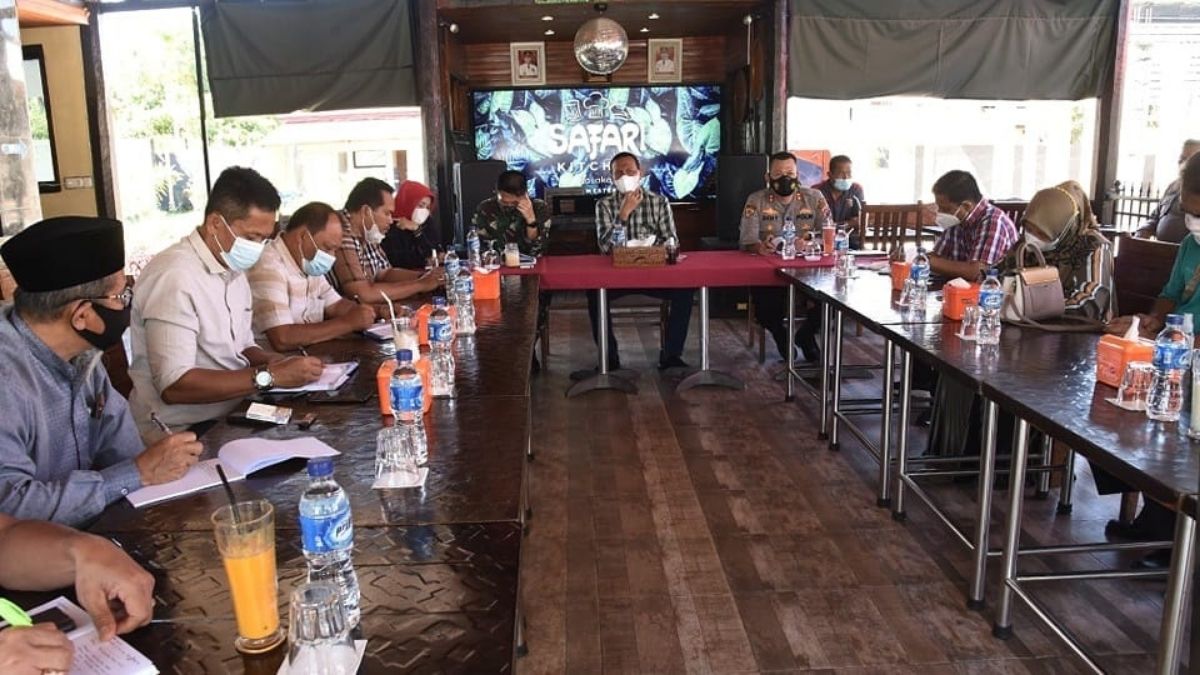 Langgam.id-Pemko Pariaman rapat soal zona merah