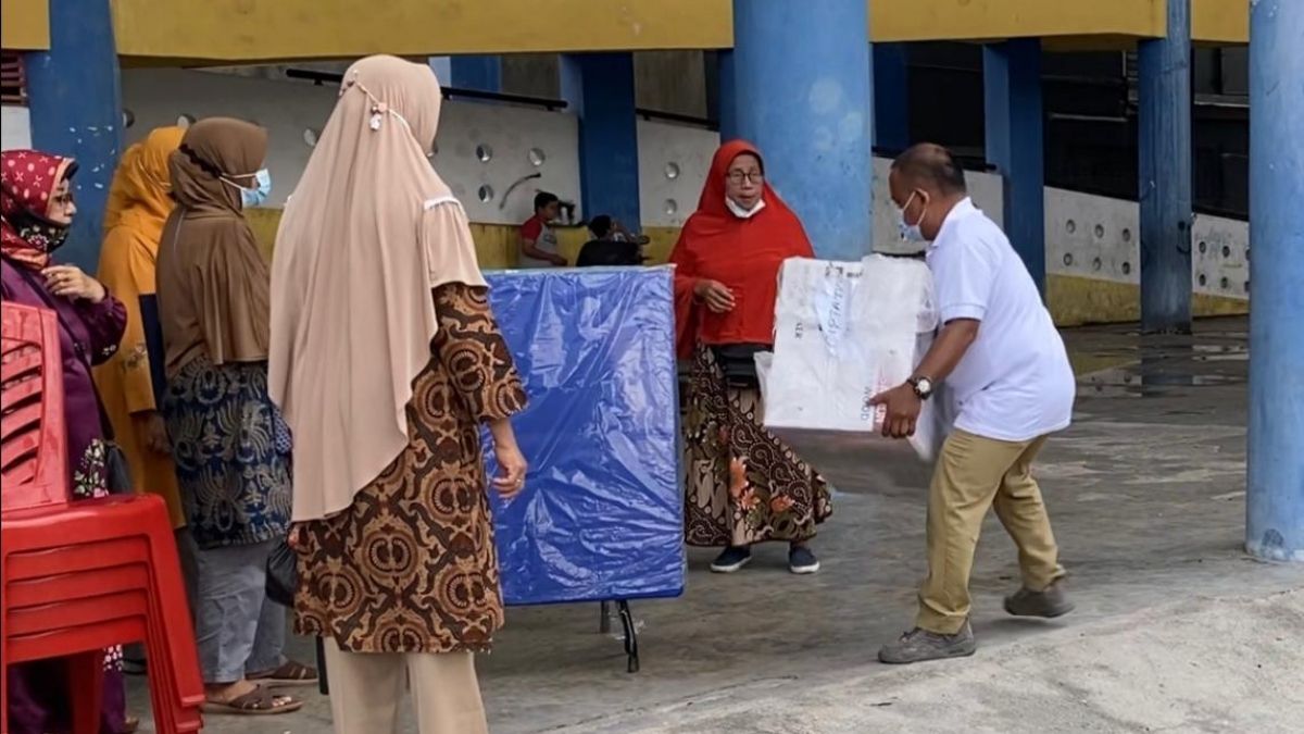 Langgam.id-bantuan Andre Rosiade untuk shelter