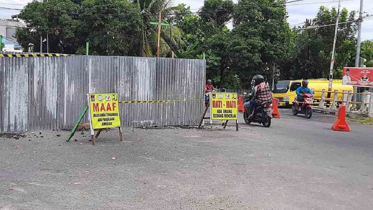 Jembatan Sawahan Diperbaiki, Lalu Lintas Terganggu 3 Pekan Lagi