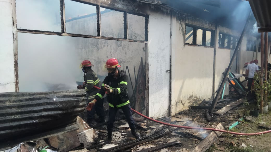 Kebakaran Gudang Dinas Pertanian Sumbar Padam, 3 Motor Ikut Ludes