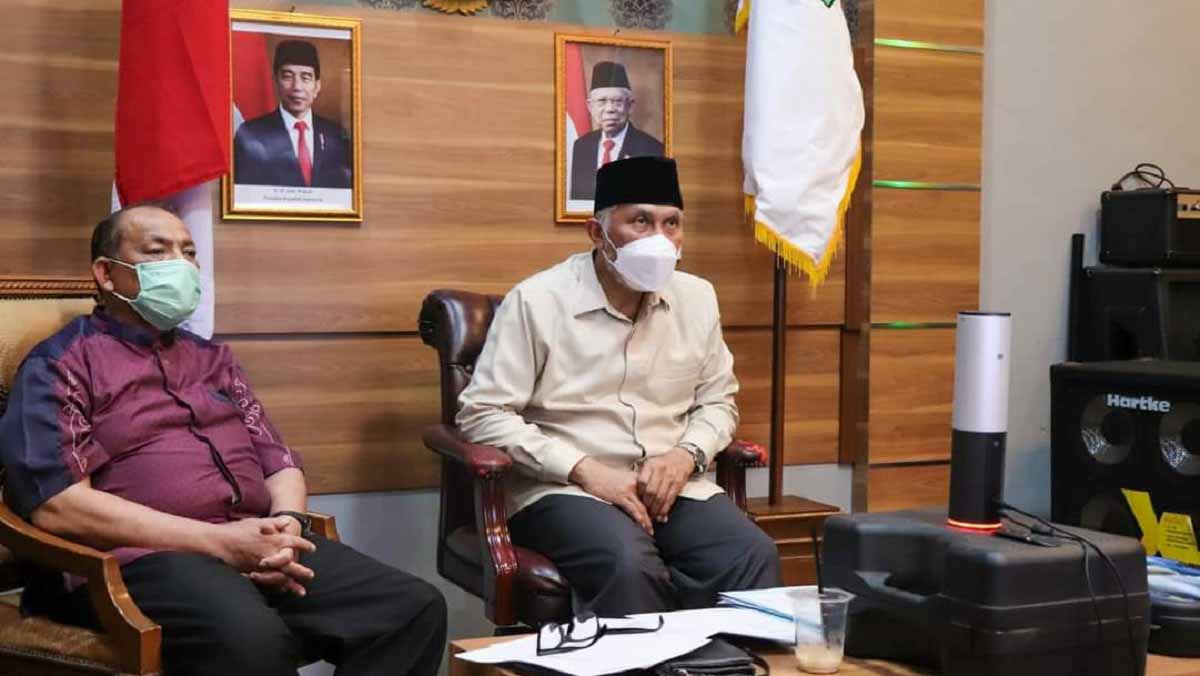 Gubernur Sumbar Bahas Obat, Ventilator dan Vaksin Covid-19 dengan Menteri