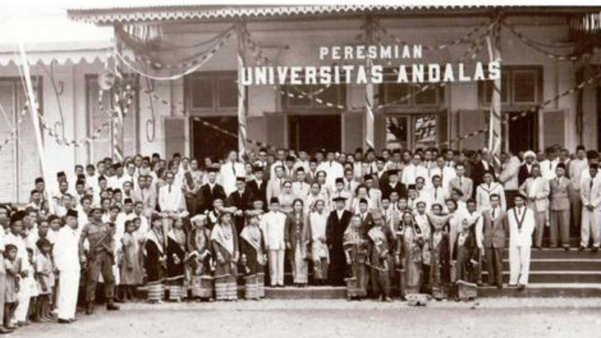 Cerita Peresmian Unand Jelang Bung Hatta Mundur dari Wapres, Hingga Kini Jadi PTN-BH
