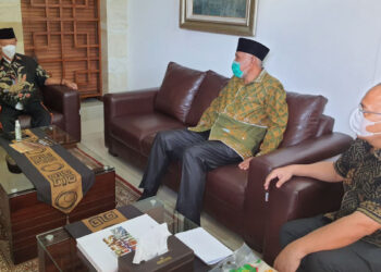 Pertemuan Buya Syafii dan Mahyeldi di Yogyakarta. [dok. Pemprov Sumbar]