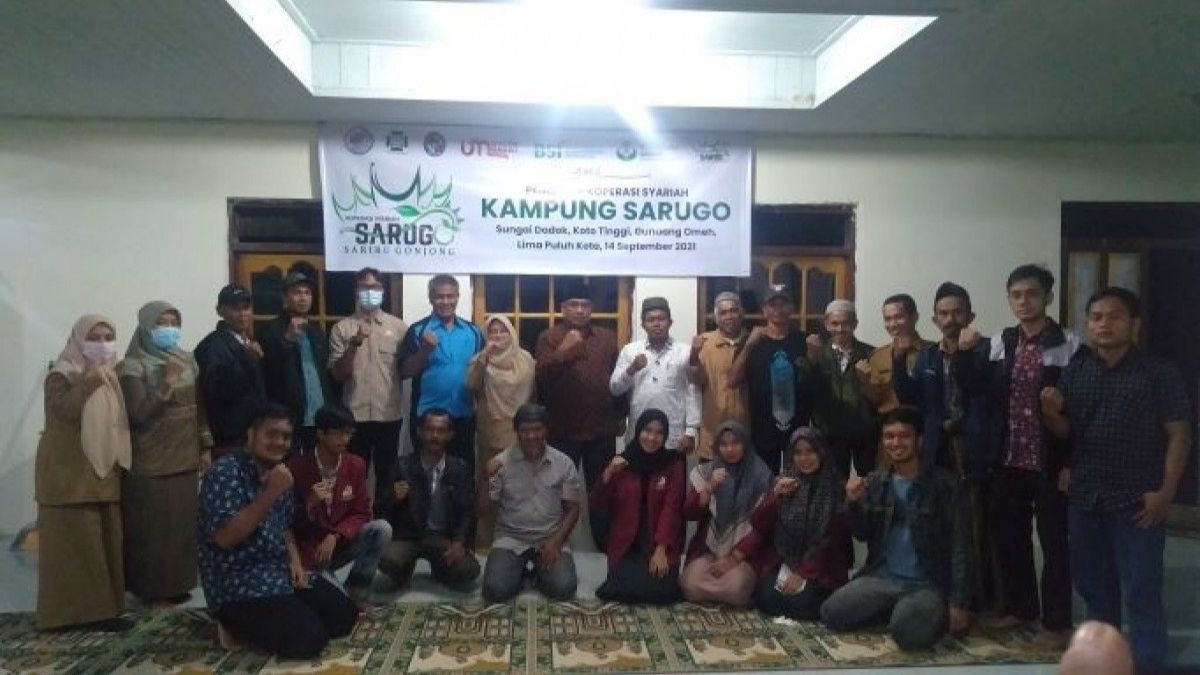 UM Sumbar Fasilitasi Pembentukan Koperasi Syariah Kampung Sarugo