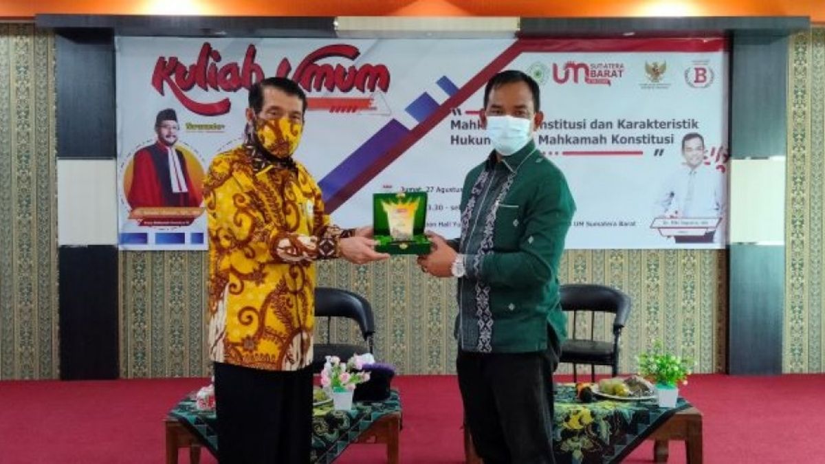 UM Sumbar Hadirkan Ketua MK Jadi Pembicara Kuliah Umum Konstitusi