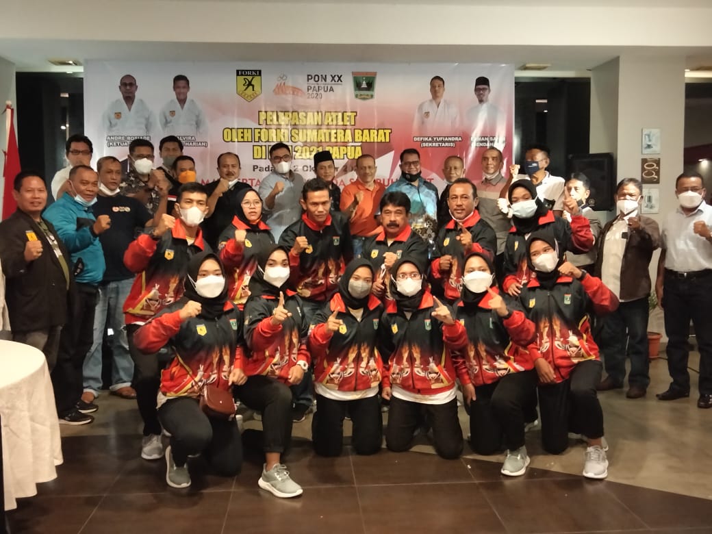 8 Atlet Karate Sumbar Optimis Raih Emas di PON Papua, Bonus Menanti
