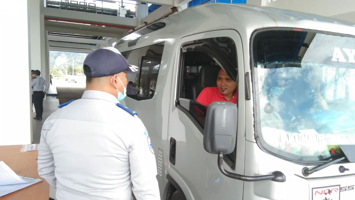 uji coba terminal padang