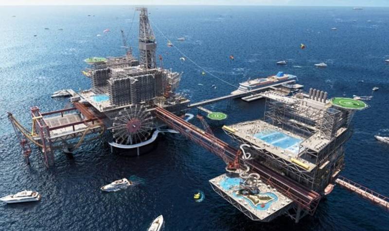 Melihat Keunikan The Rig, Taman Hiburan Lepas Pantai Dari Angjungan Minyak di Arab Saudi