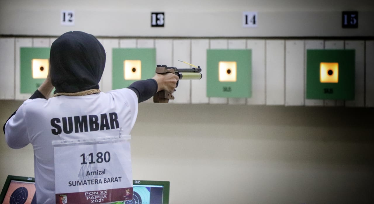 Satu-satunya Penembak Sumbar untuk PON Papua Gagal di Final