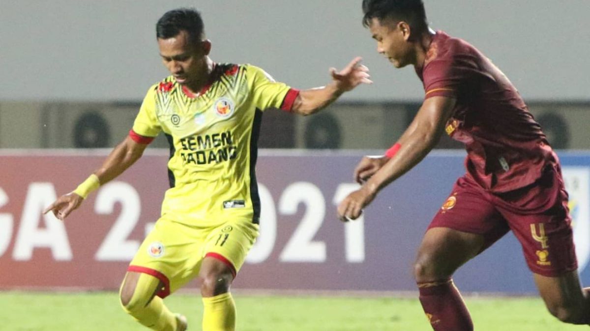 Semen padang kalah sriwijaya