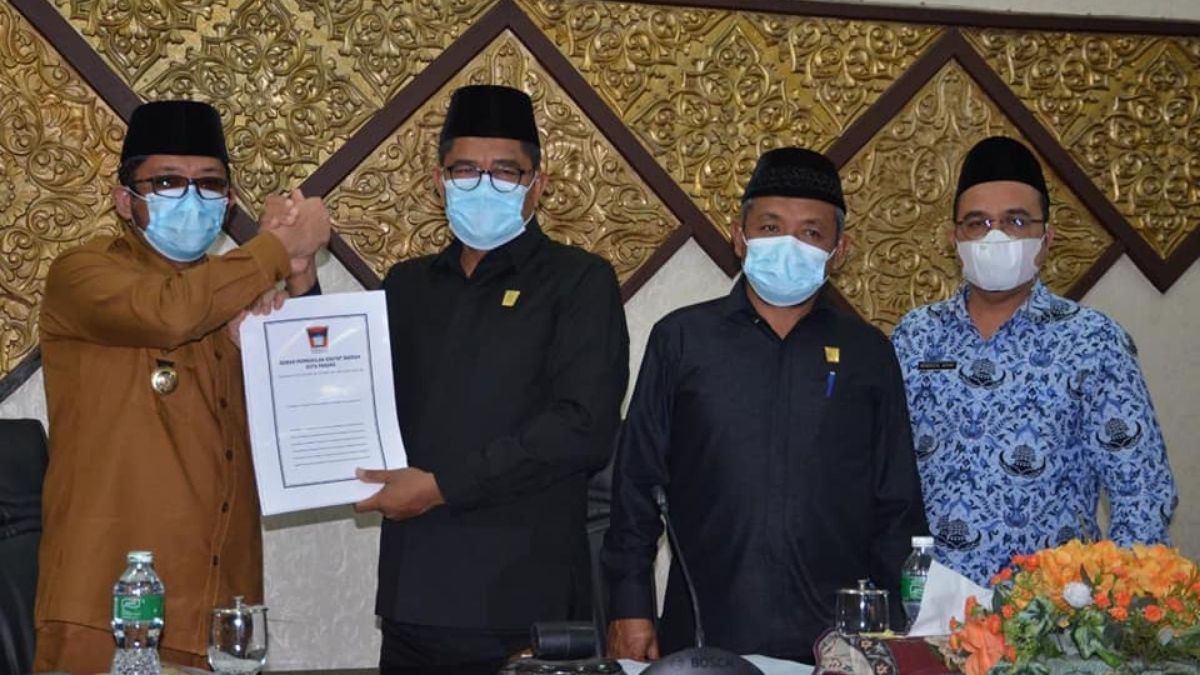 APBD Padang 2022 Sebesar Rp2,8 Triliun, Ini Sektor Prioritas Pemko